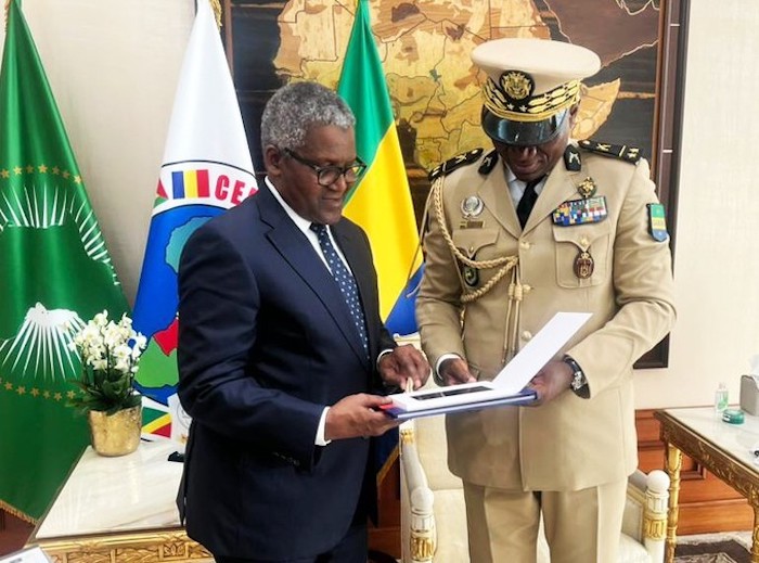 Gabon invites Dangote to explore business opportunities, amid attacks in Nigeria