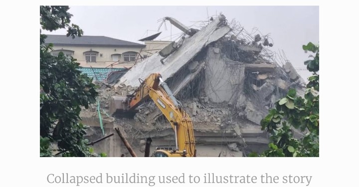 Three persons die in Lagos building collapse