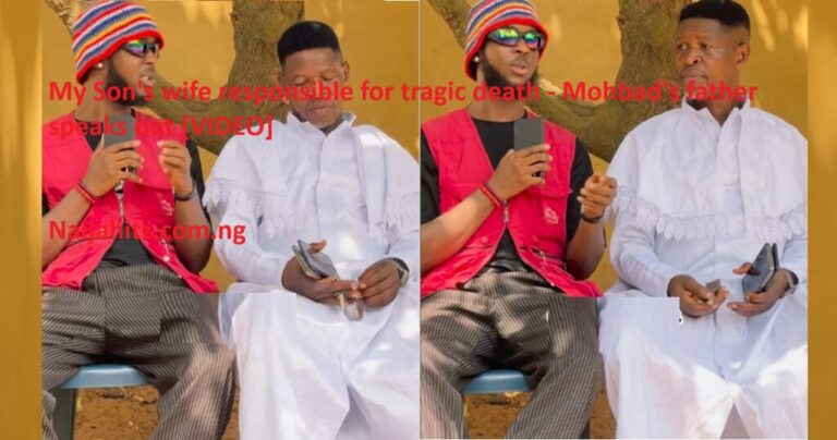 My Son’s wife responsible for tragic death – Mohbad’s father speaks out [VIDEO]