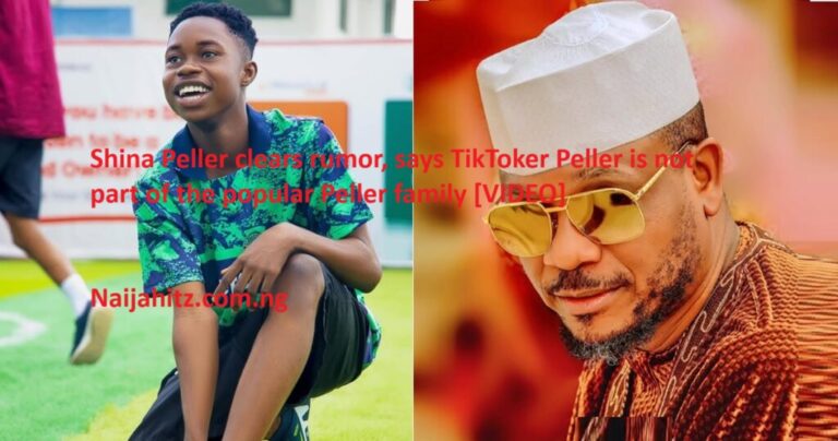 Shina Peller clears rumor, says TikToker Peller is not part of the popular Peller family [VIDEO]