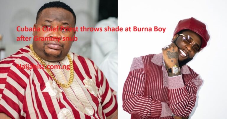 Cubana Chief Priest throws shade at Burna Boy after Grammy snub